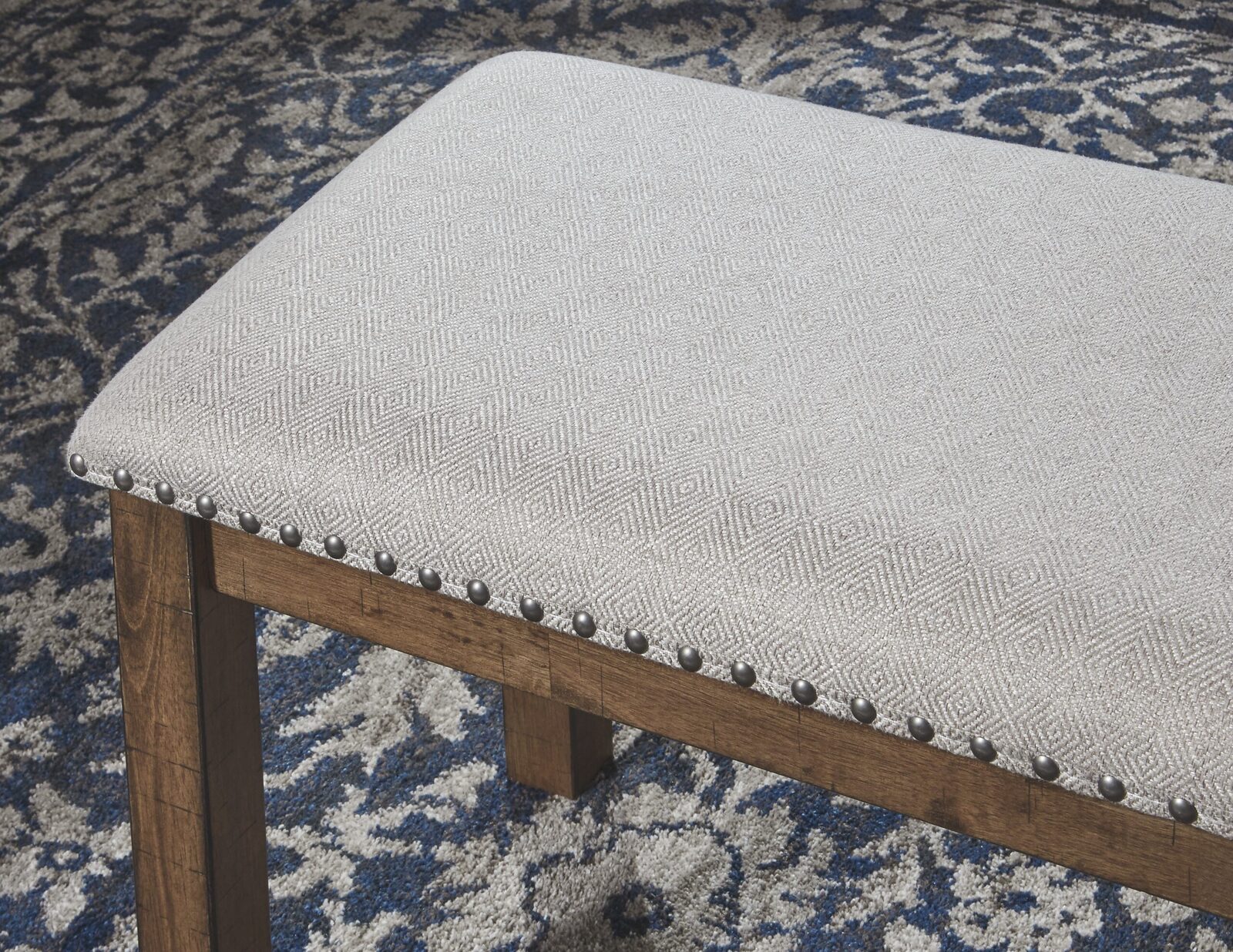 Moriville - Upholstered Bench - Beige - Image 3