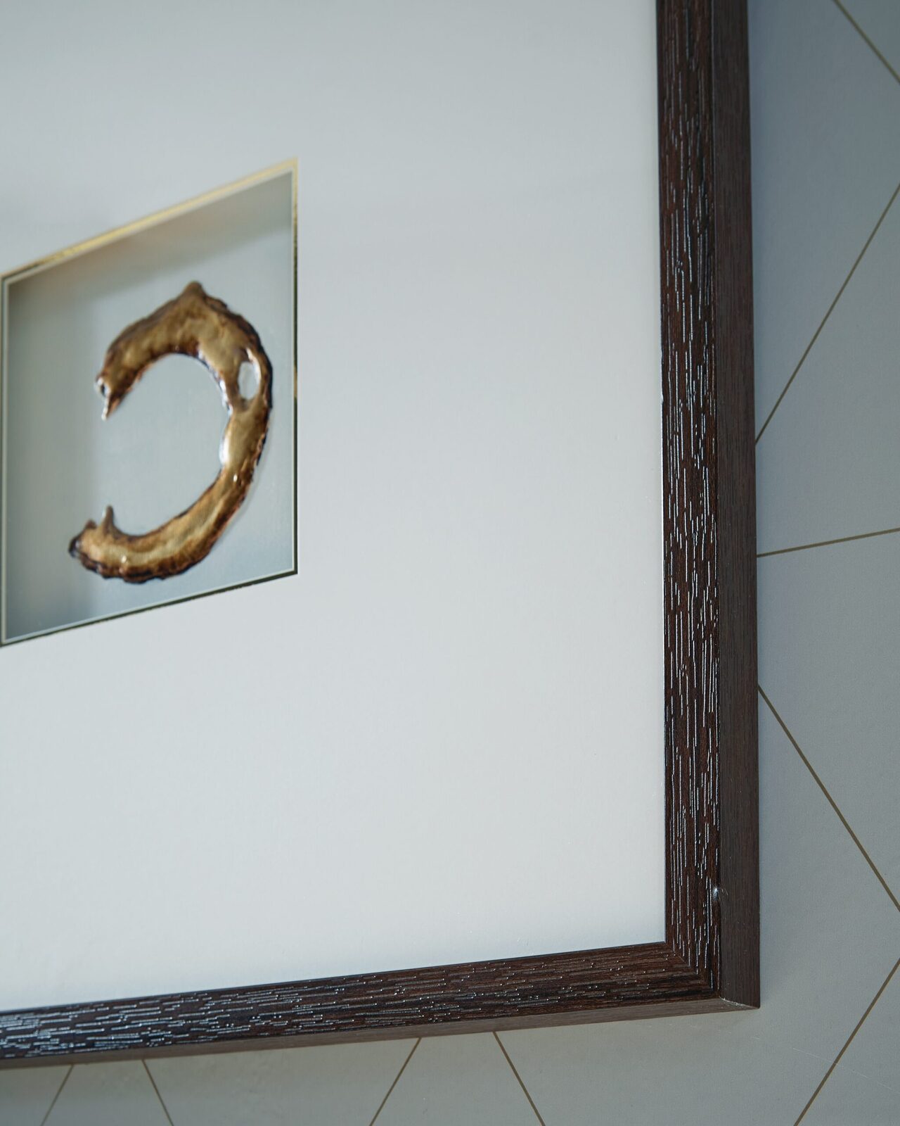 Dallbourne - Wall Art Set (Set of 4) - White / Gold Finish - Image 5