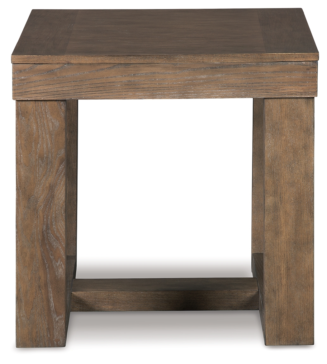Cariton - Square End Table - Gray - Image 3