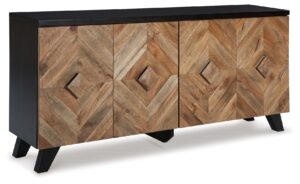 Robin Ridge - Accent Cabinet - Brown / Beige