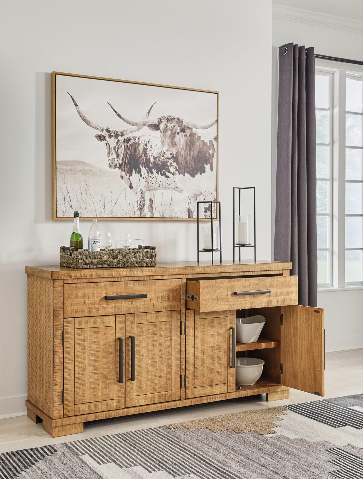 Havonplane - Dining Room Server - Brown - Image 7