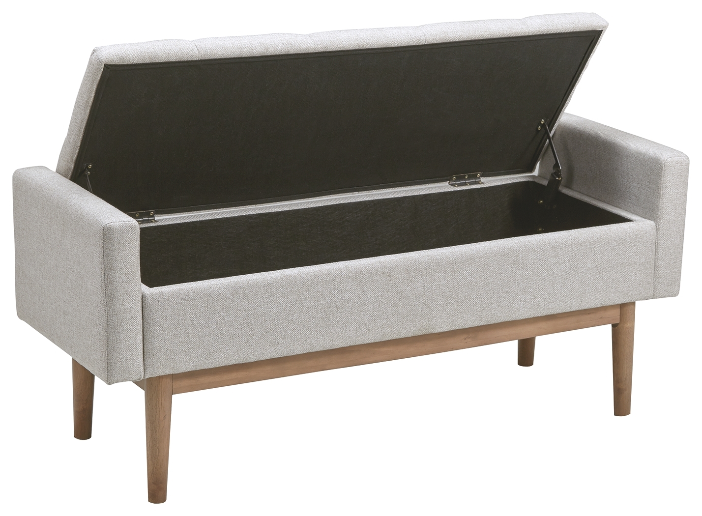 Briarson - Storage Bench - Beige / Brown - Image 6