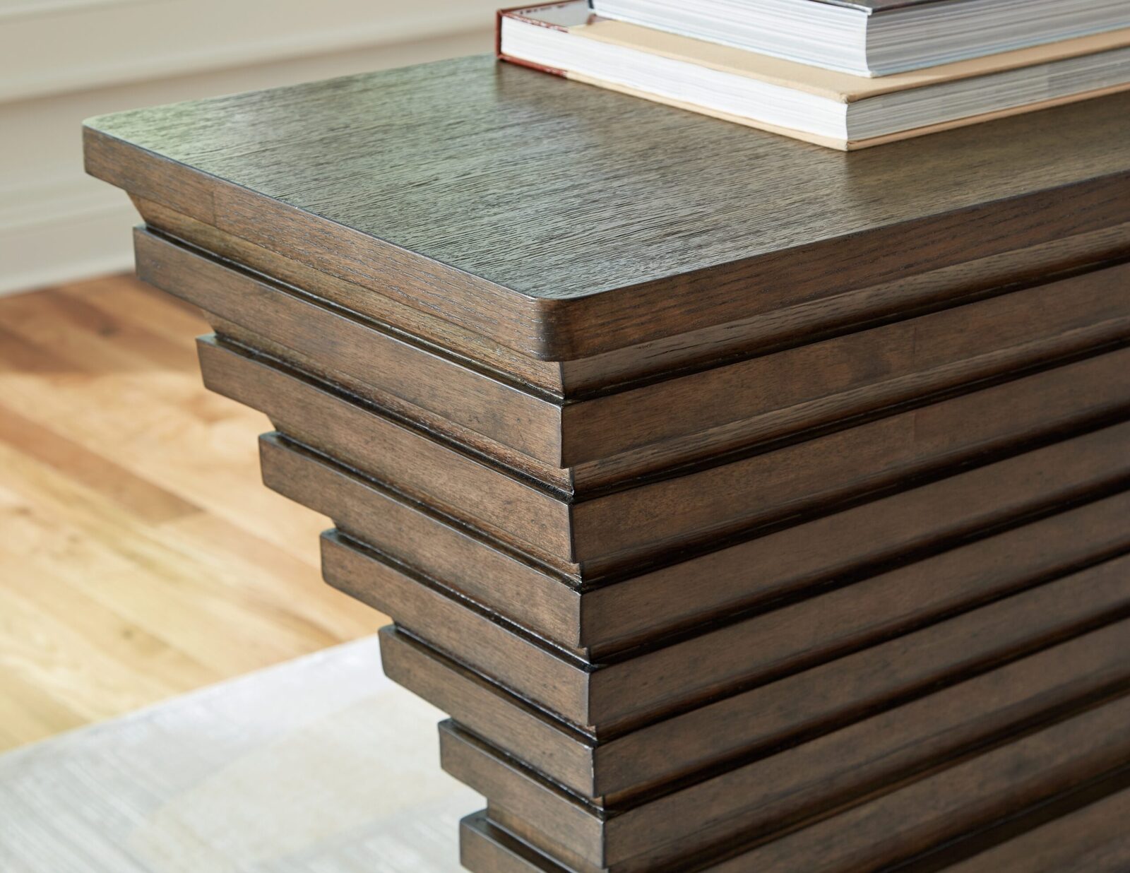 Hannodream - Sofa Table - Warm Brown - Image 6