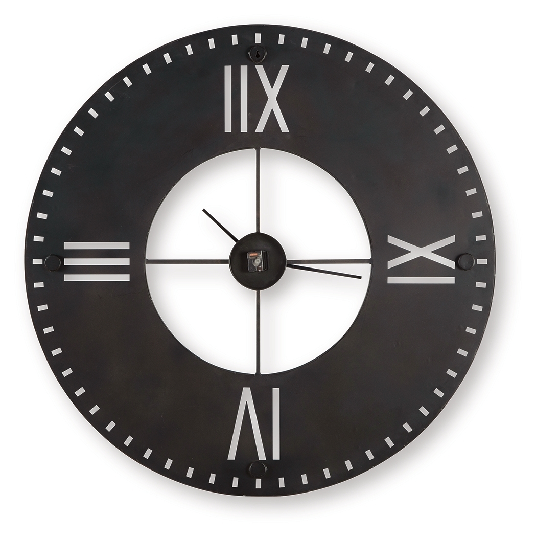 Lytle - Wall Clock - Antique Brown - Image 4