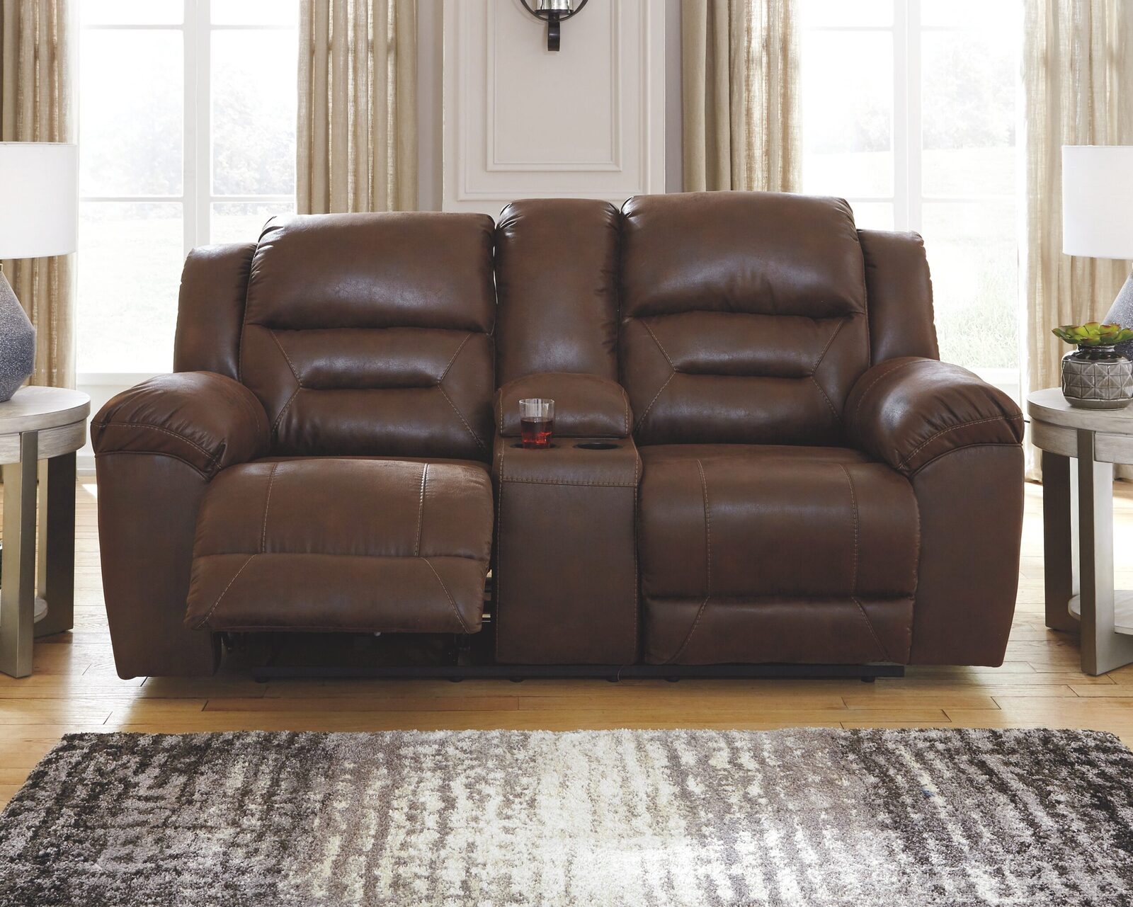 Stoneland - Power Reclining Loveseat - Image 9