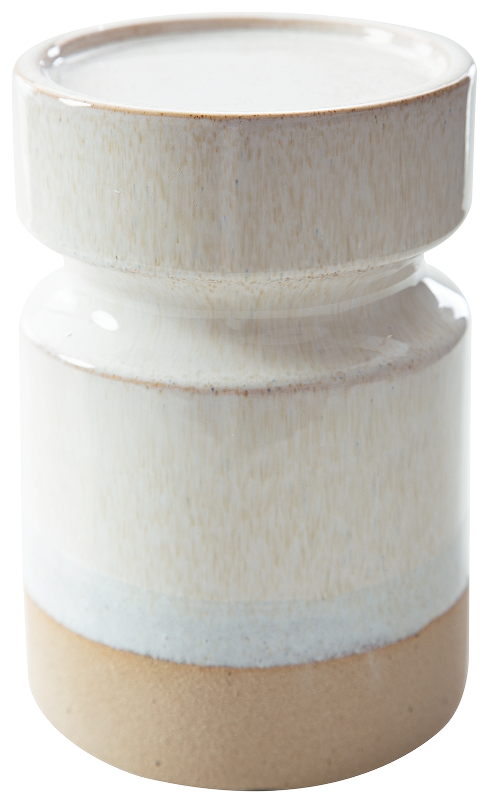 Hurston - Candle Holder Set (Set of 3) - Ivory / Brown - Image 3