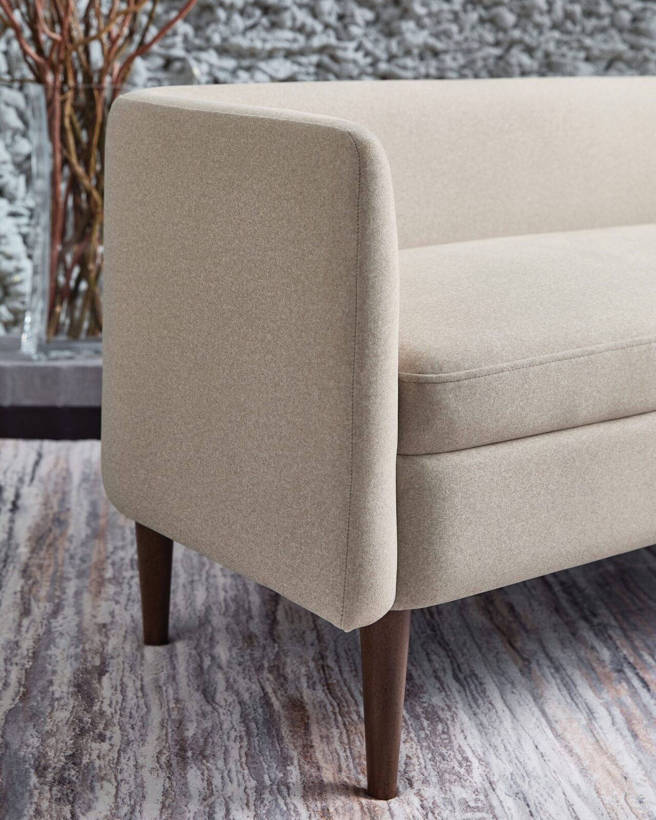 Wainner - Accent Bench - Beige - Image 6