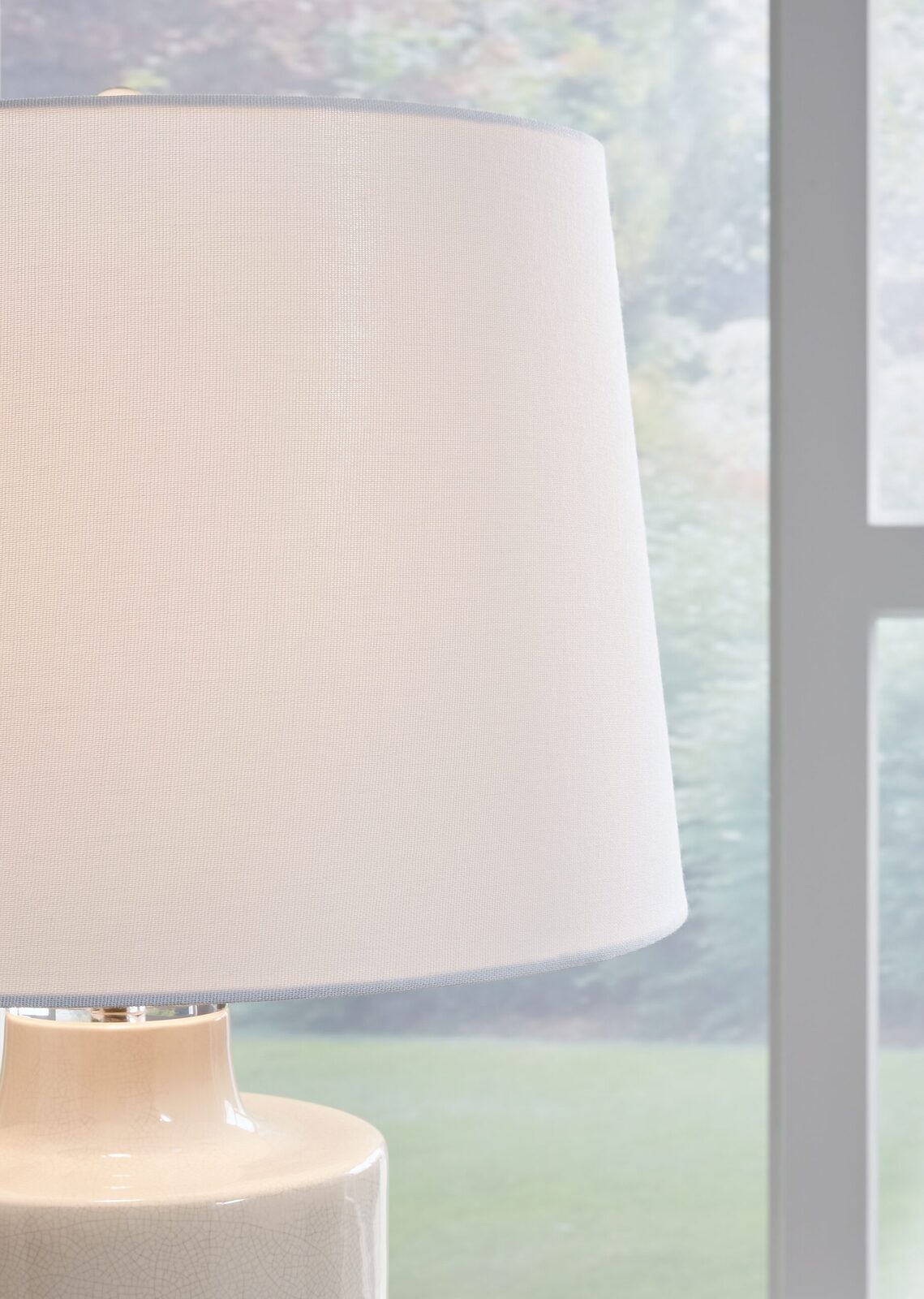 Cylener - Ceramic Table Lamp - Off White - Image 3