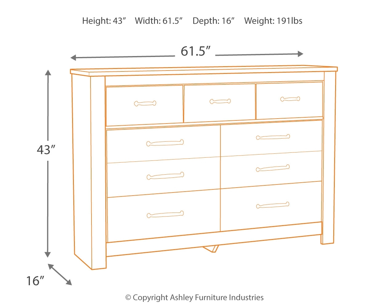Bellaby - Dresser - Image 5