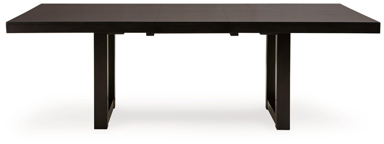 Neymorton - Rectangular Dining Room Butterfly Extension Table - Dark Grayish Brown - Image 4
