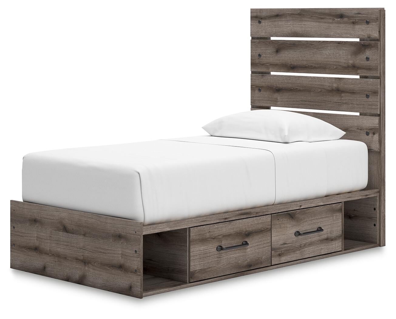 Graystorm - Panel Bed With Storage - Image 17