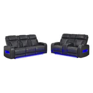 U8611 - Living Room Set - Charcoal