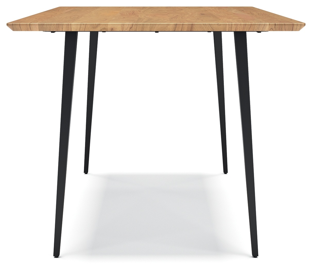 Gretlynn - Rectangular Dining Room Table - Black / Natural - Image 7