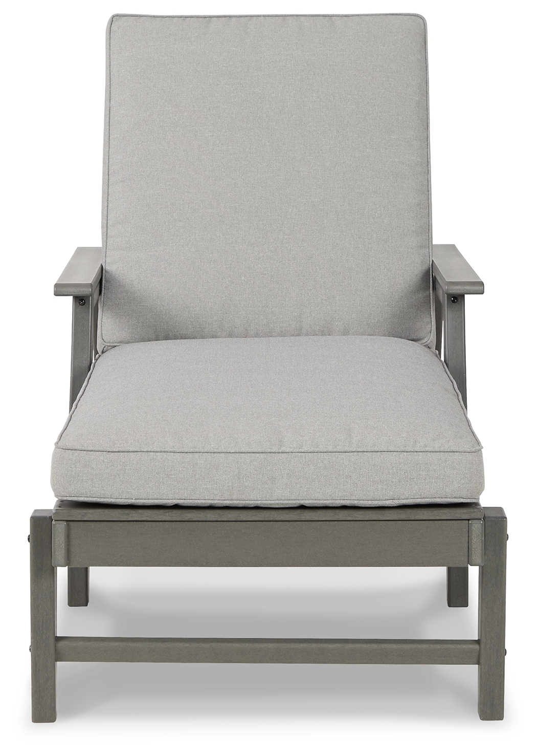 Visola - Chaise Lounge with Cushion - Gray - Image 5