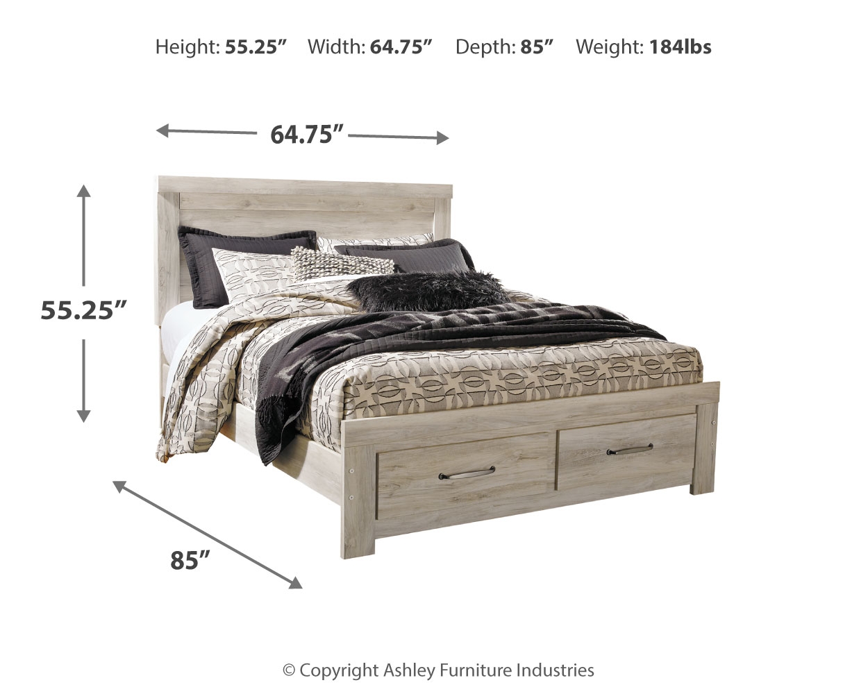 Bellaby - Platform Bed With Storage - Image 13