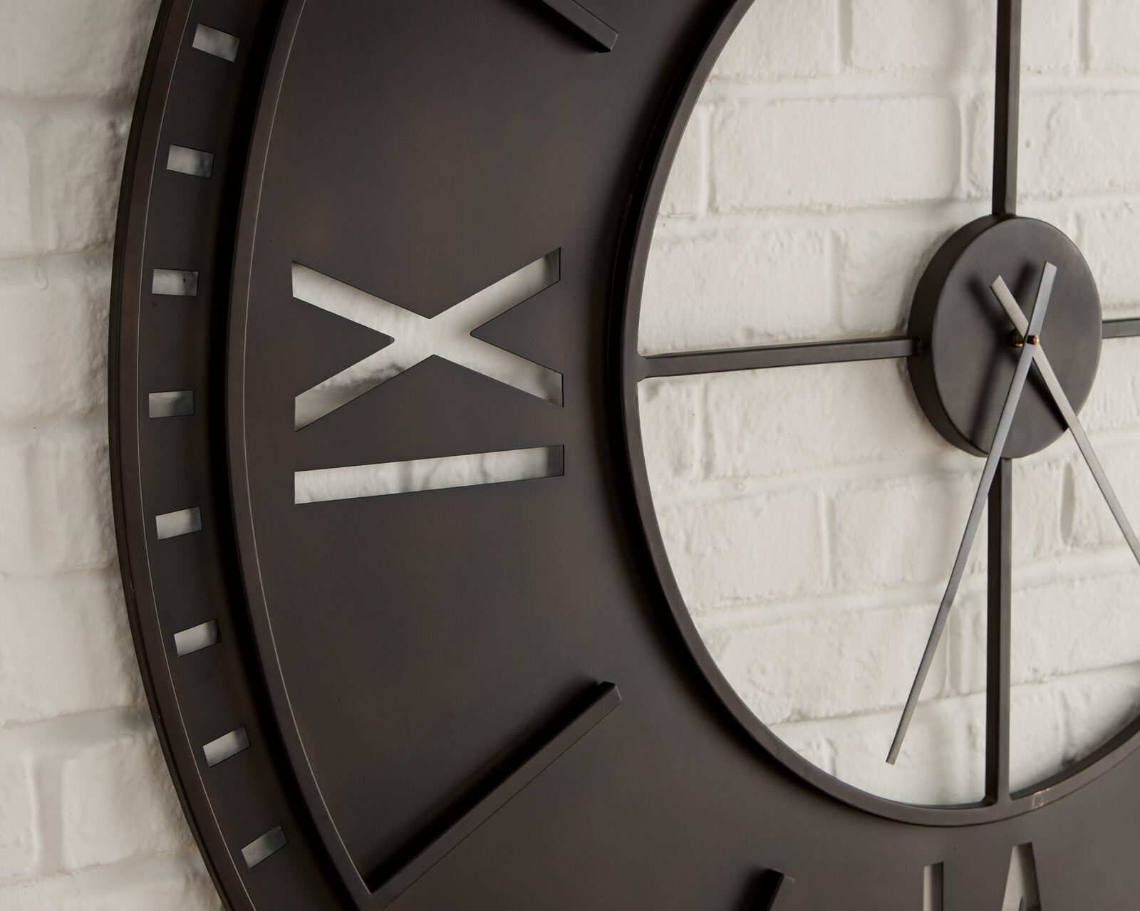 Lytle - Wall Clock - Antique Brown - Image 5