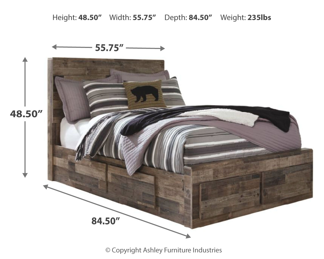 Derekson - Panel Bed - Image 54