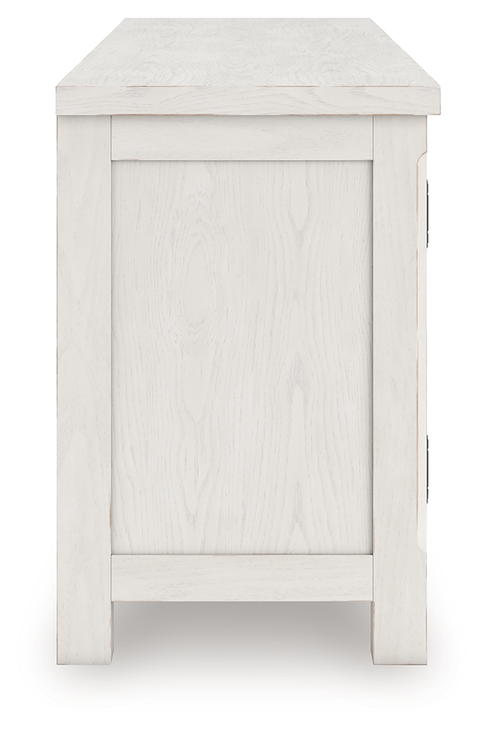 Robbinsdale - Extra Large TV Stand - Antique White - Image 5