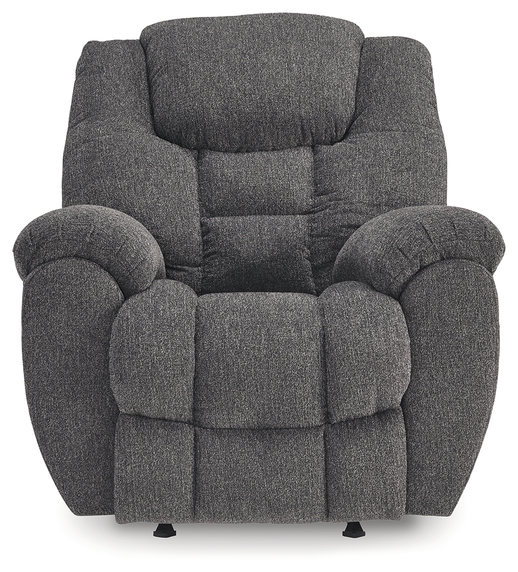 Foreside - Rocker Recliner - Charcoal - Image 4