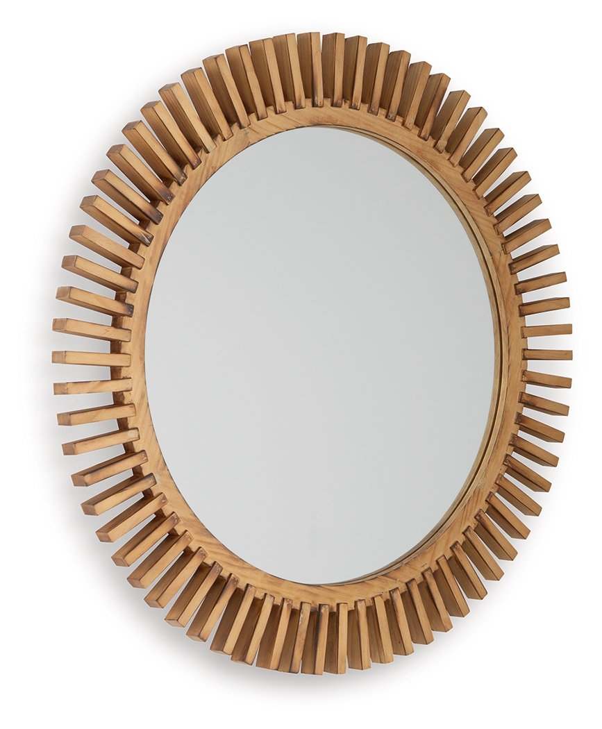 Tedwell - Accent Mirror - Brown - Image 3