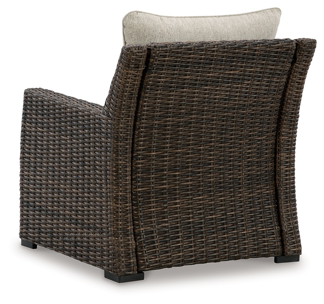 Brook Ranch - Lounge Chair With Cushion - Brown - Image 5