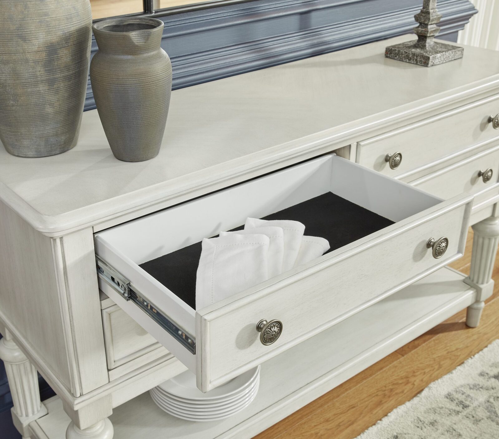 Montelaine - Dining Room Server - Antique White - Image 7