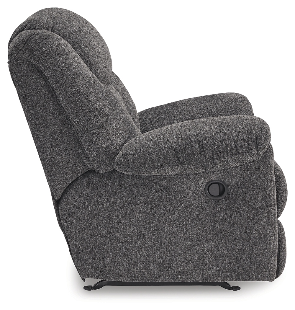 Foreside - Rocker Recliner - Charcoal - Image 5