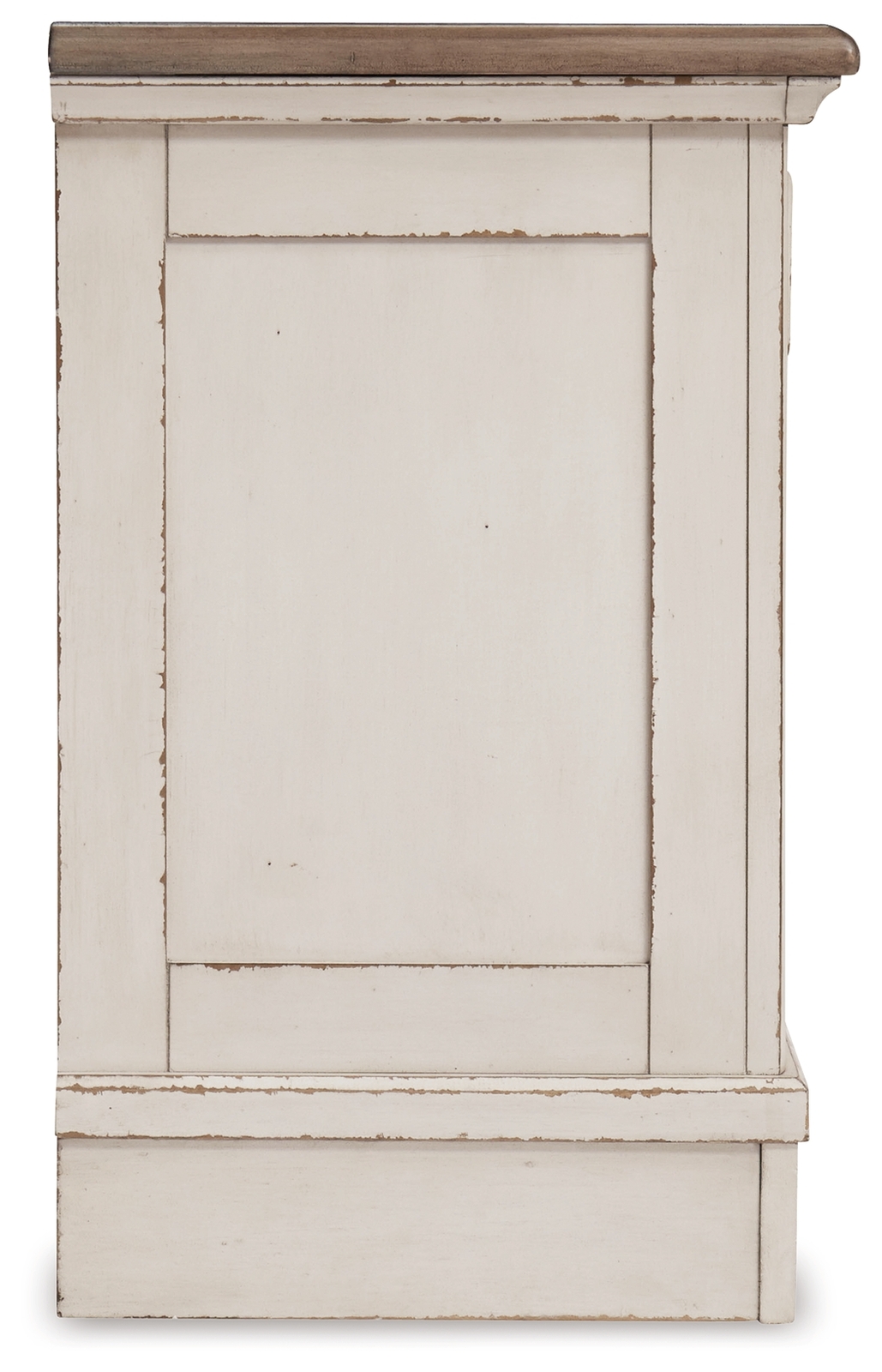 Realyn - Three Drawer Night Stand - White / Brown / Beige - Image 5