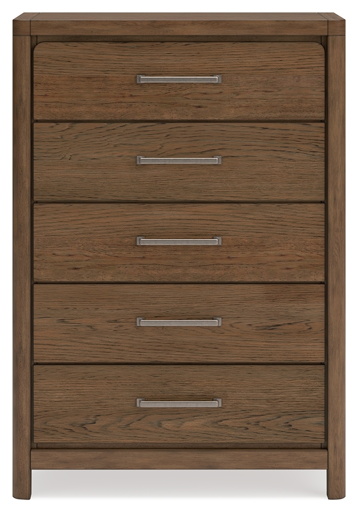 Cabalynn - Five Drawer Chest - Light Brown - Image 5