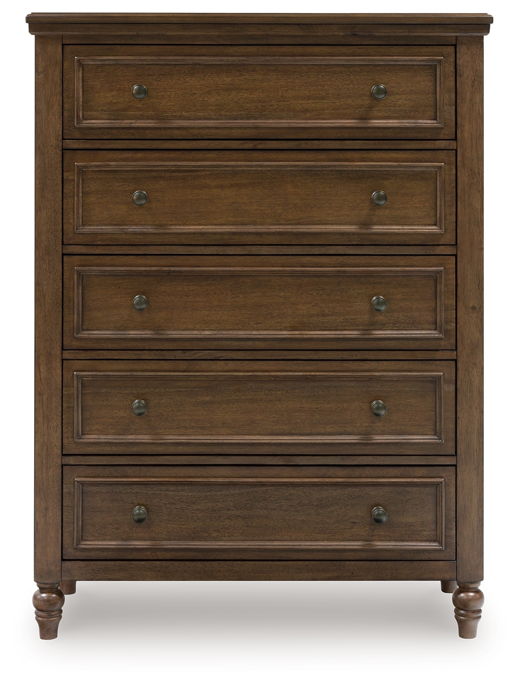 Sturlayne - Five Drawer Chest - Brown - Image 4