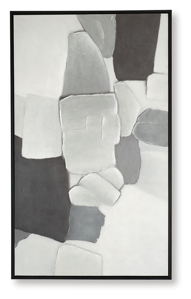 Adilson - Wall Art - White / Gray / Black - Image 5