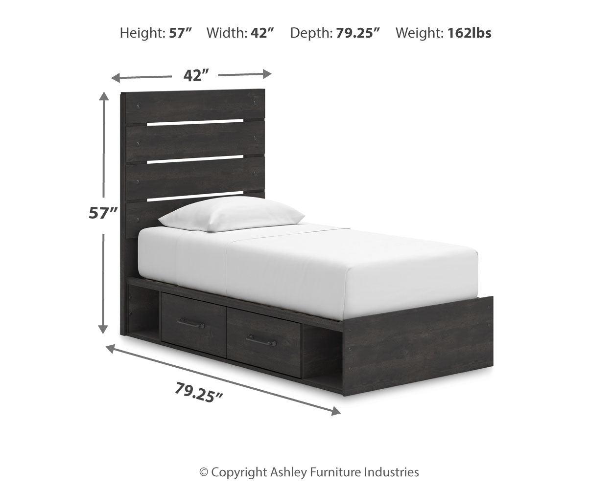 Hollivern - Panel Storage Bed - Image 5