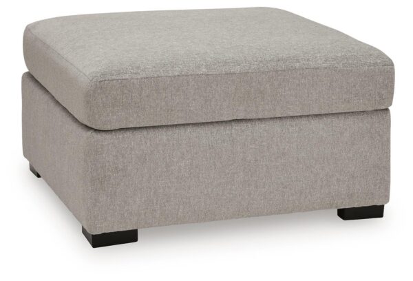 ModMax Luxe - Oversized Accent Ottoman - Flint
