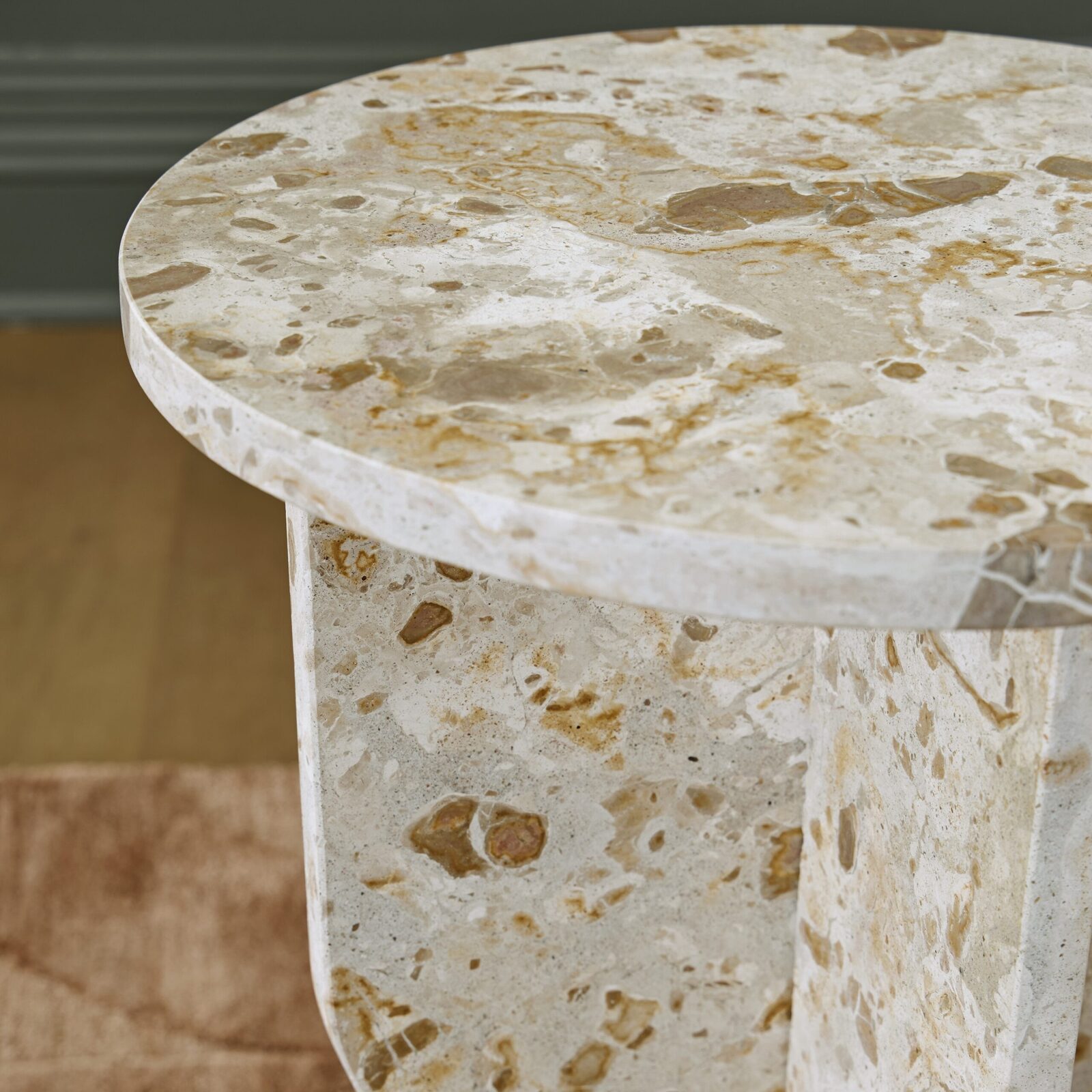 Treygan - Accent Table - Beige - Image 4