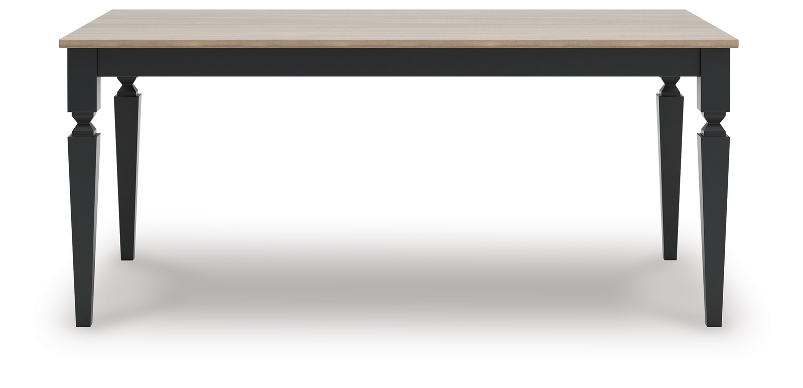 Brenkerton - Rectangular Dining Room Table - Grayish Brown / Black - Image 4