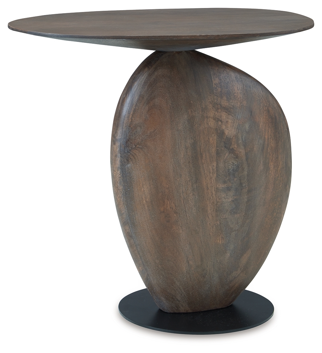 Cormmet - Accent Table - Brown / Black - Image 4