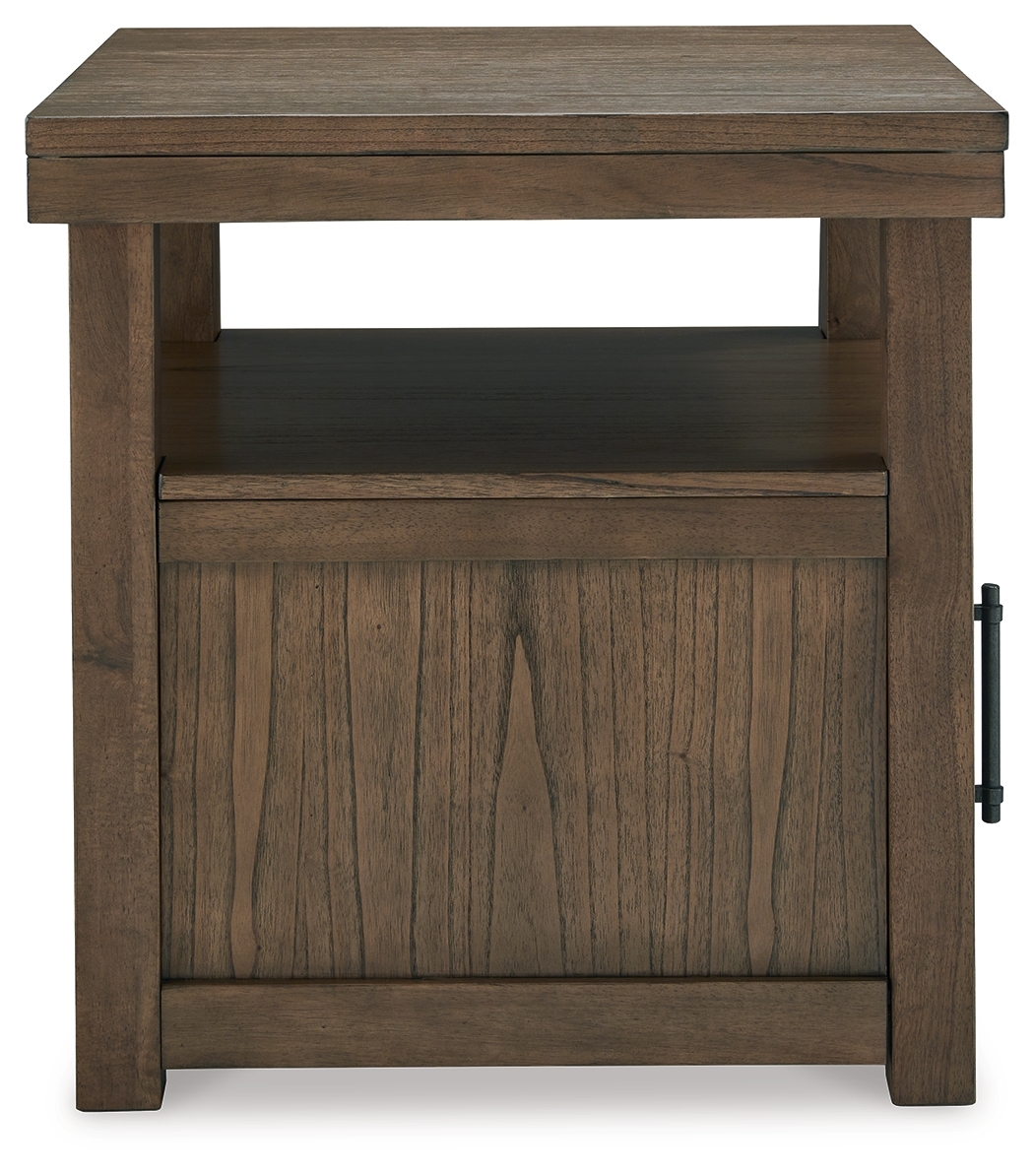 Boardernest - Rectangular End Table - Brown - Image 5