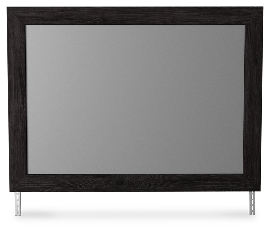 Belachime - Bedroom Mirror - Charcoal - Image 2
