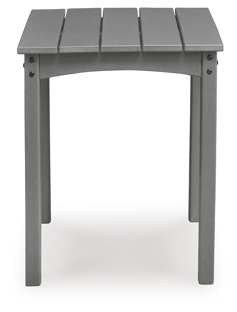 Cove Beach - Square End Table - Gray - Image 3