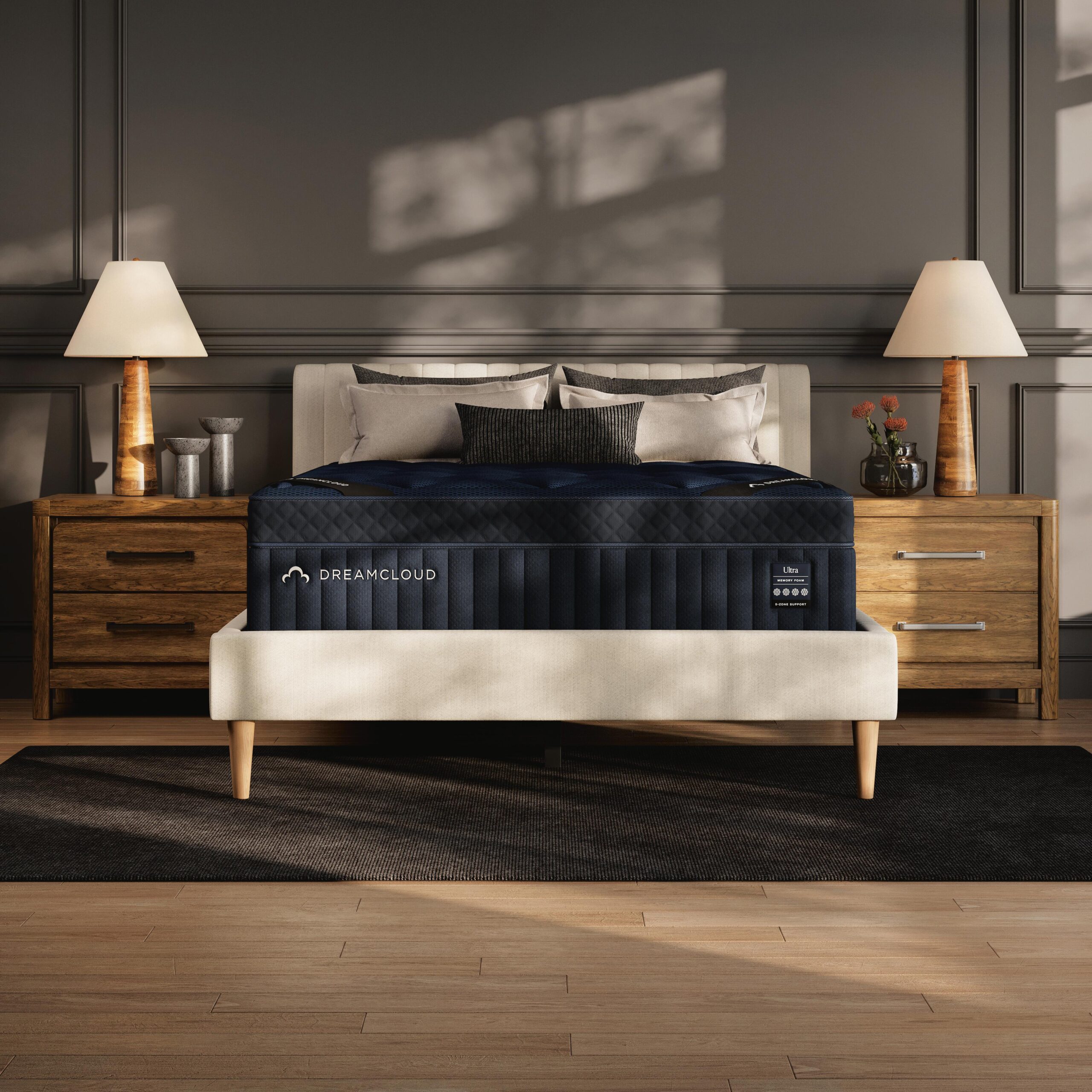 Dreamcloud Ultra Memory Foam - Queen Mattress - Blue - Image 9