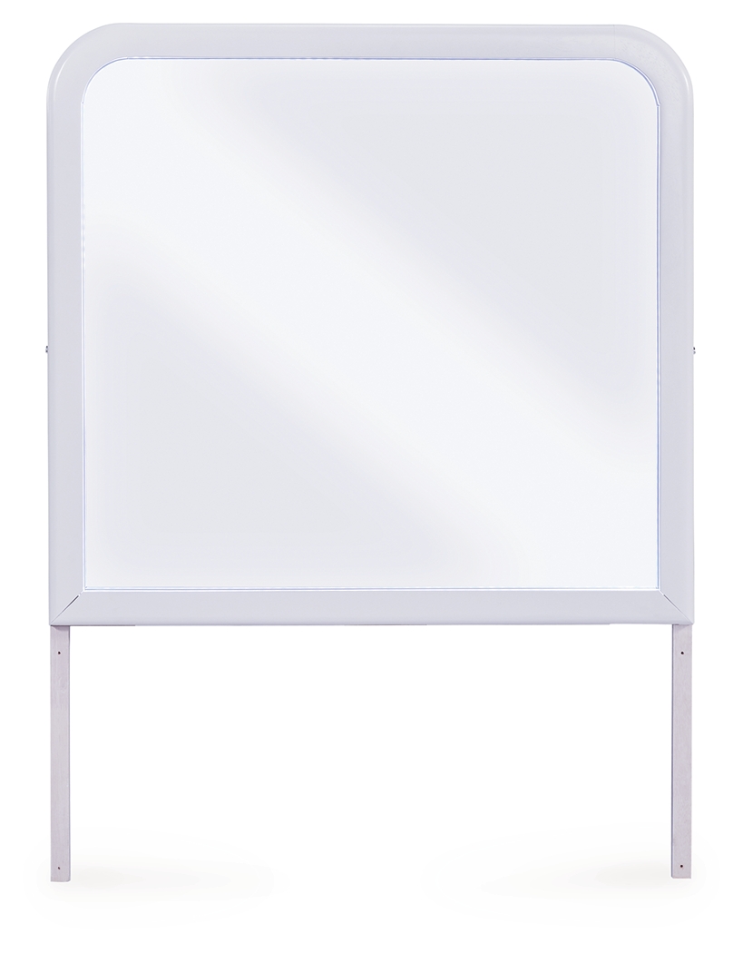 Jarlee - Bedroom Mirror - White - Image 3