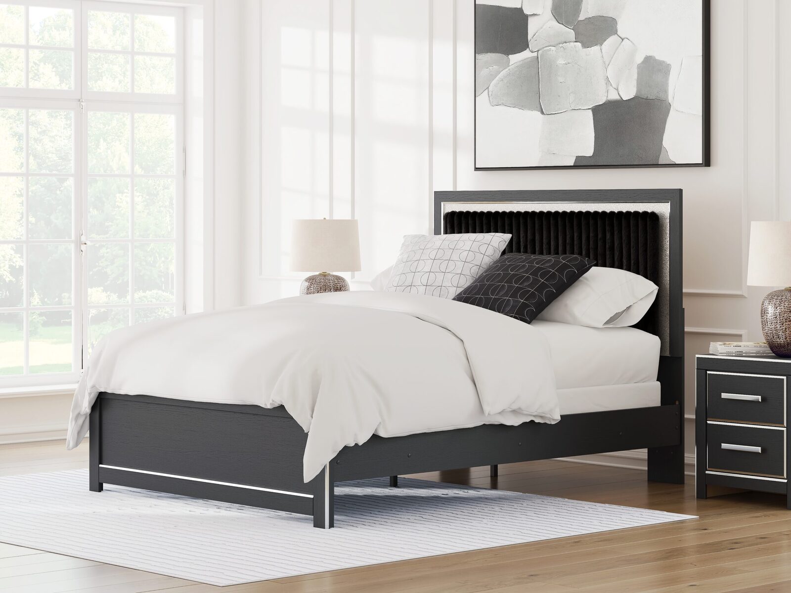 Zuraleus - Upholstered Panel Bed - Image 22