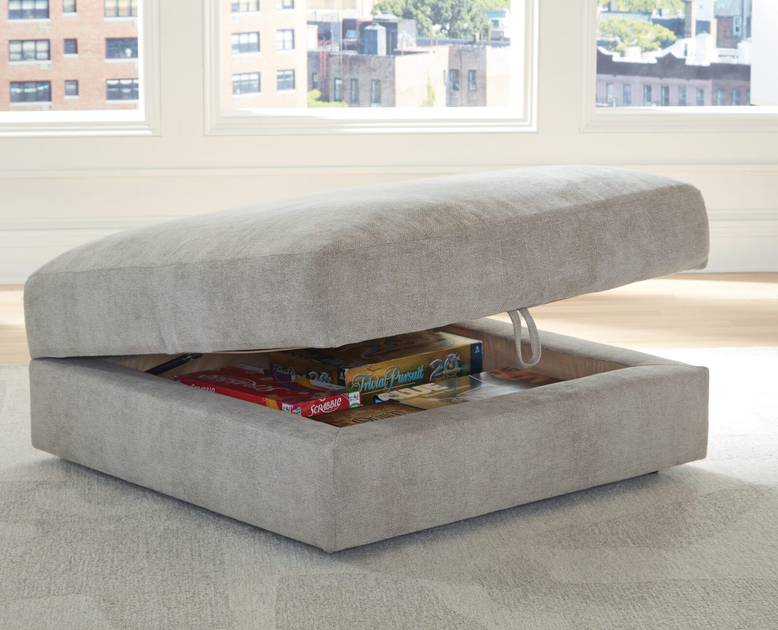Aslan Court - Sectional With Ottoman Set - Image 9