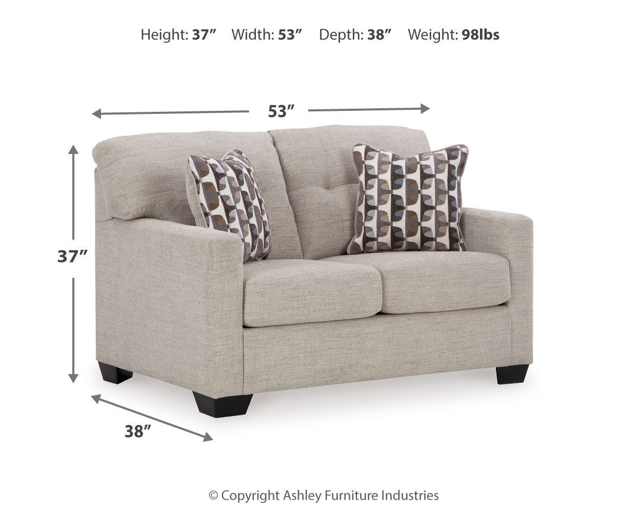 Mahoney - Loveseat - Image 13