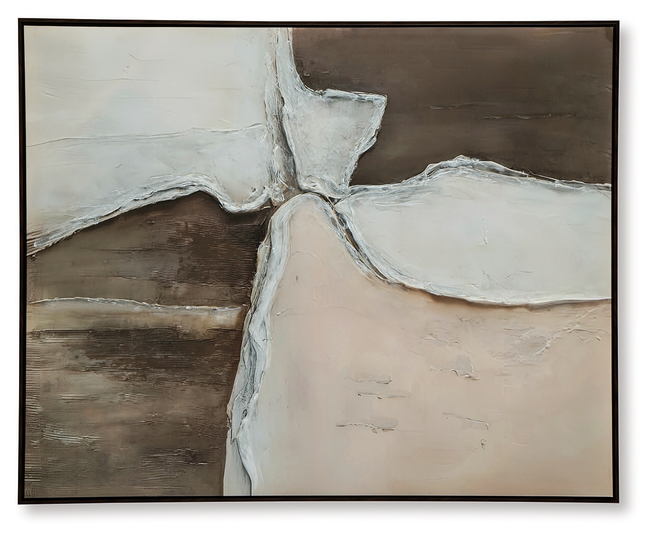 Junward - Wall Art - Brown / Tan / White - Image 4