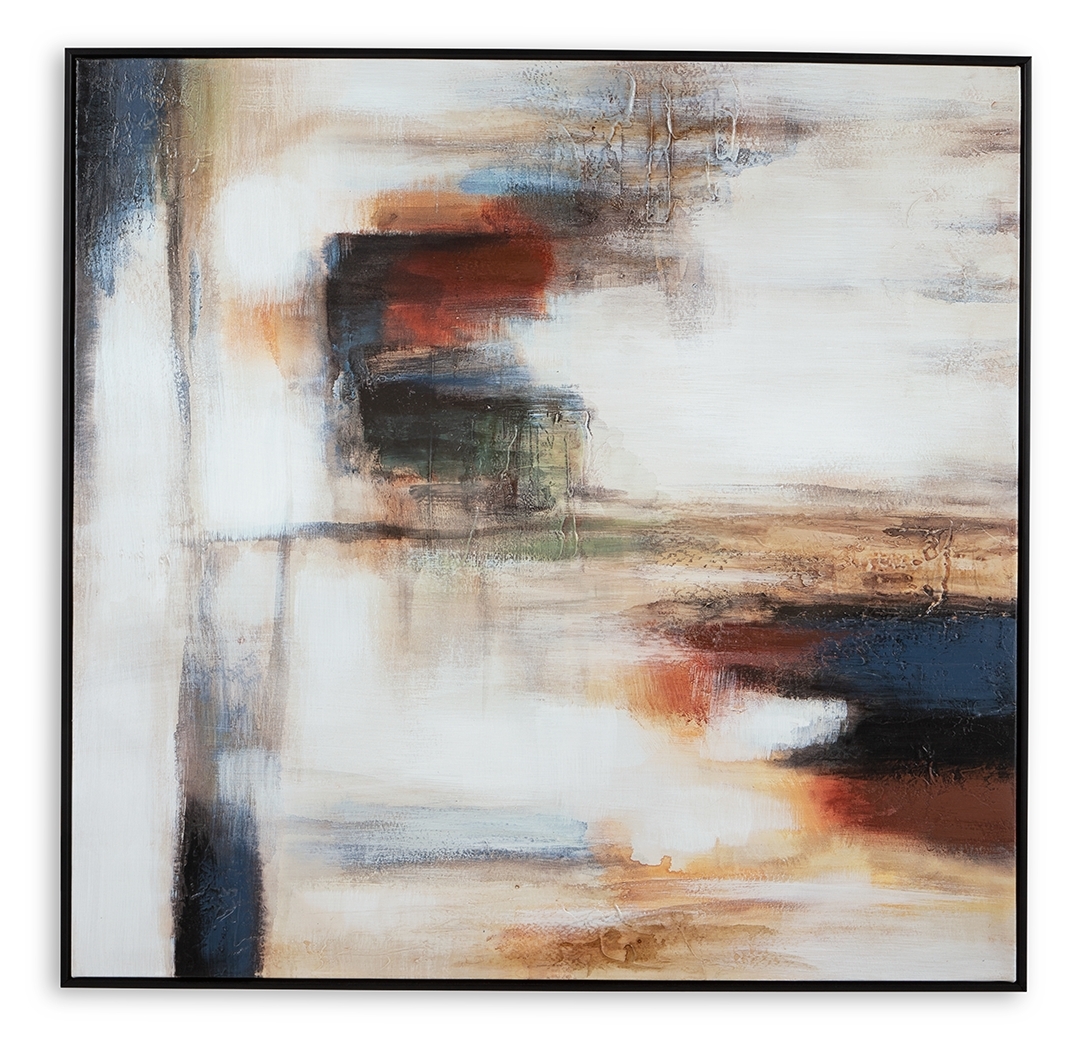 Pigeonford - Wall Art - White / Teal / Gold - Image 4