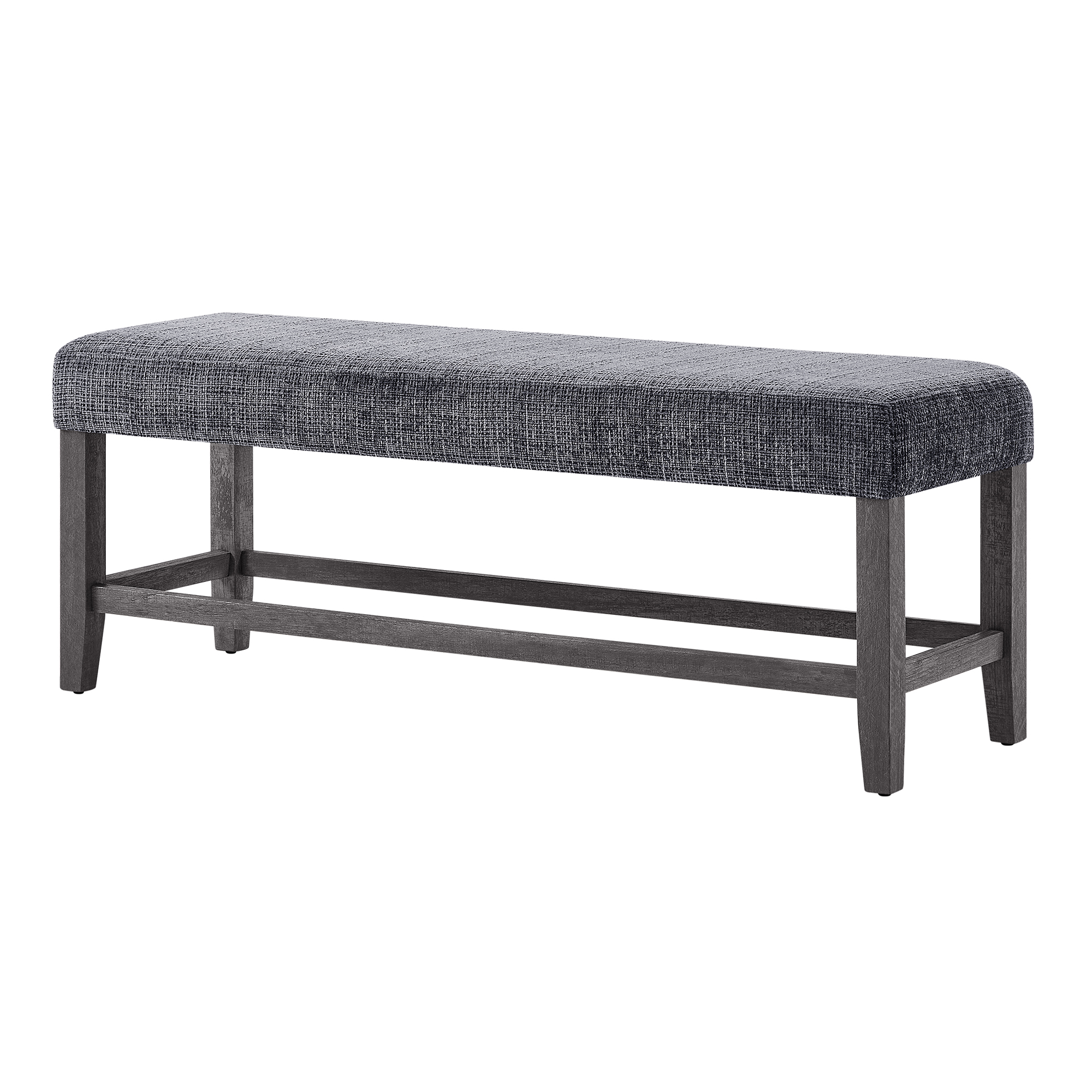 D8030DT - Dining Table Bench - Black / Brown - Image 2