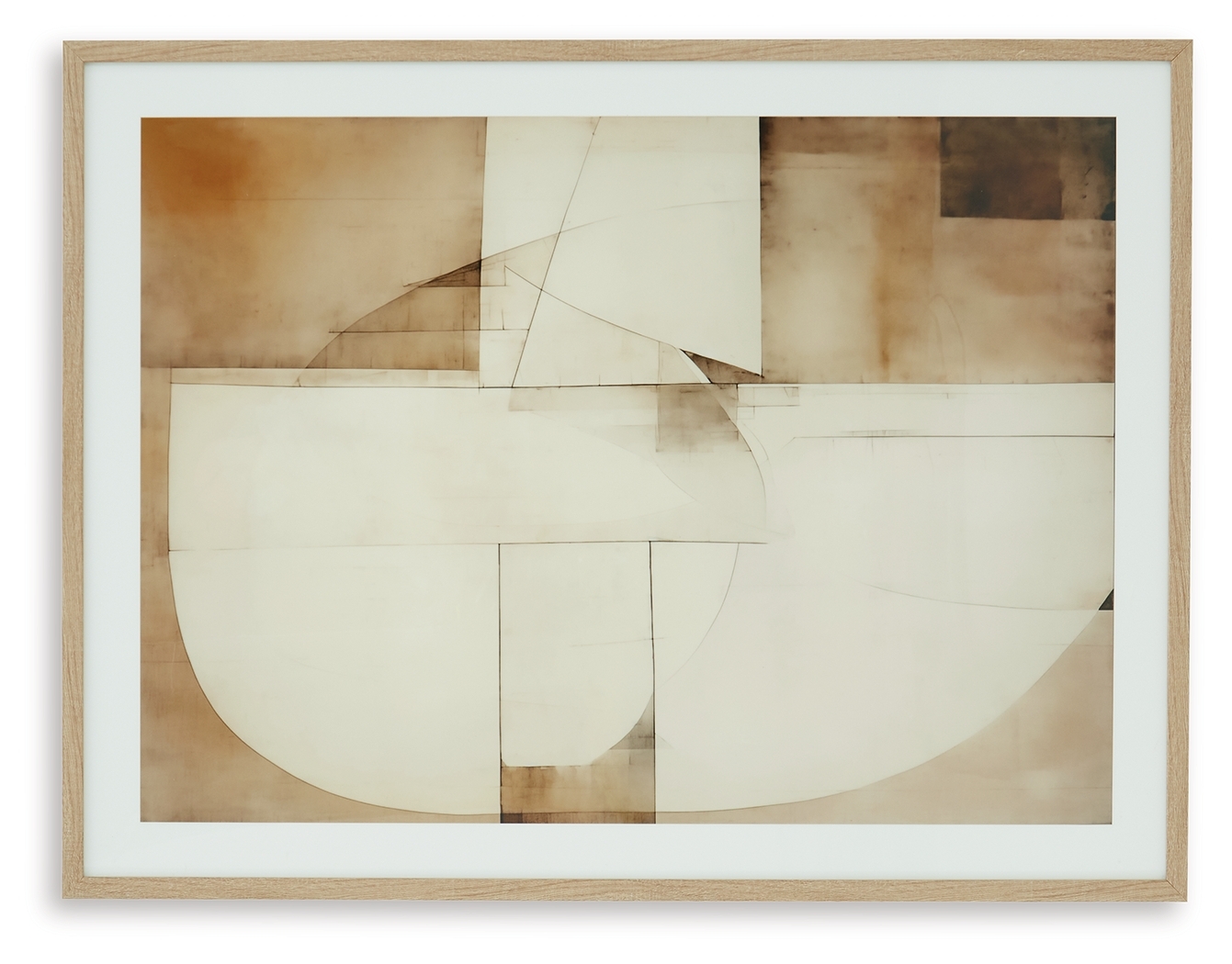 Corlain - Wall Art - Brown / Tan / White - Image 6