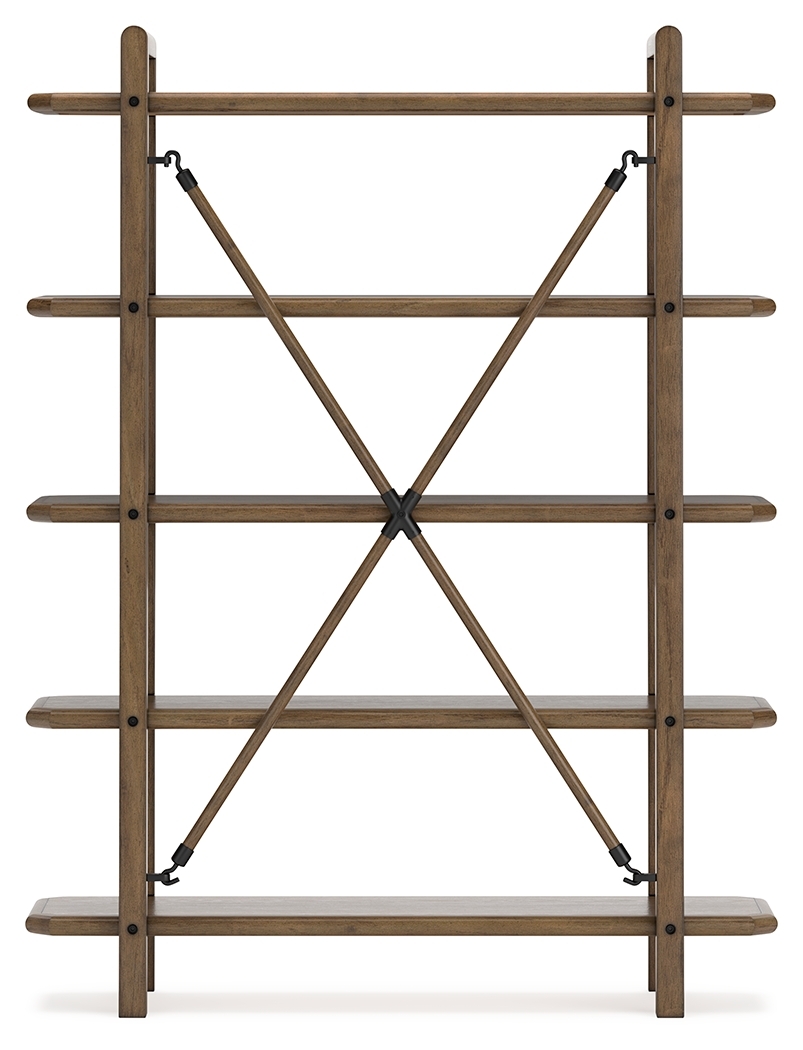 Roanhowe - Bookcase - Brown - Image 5