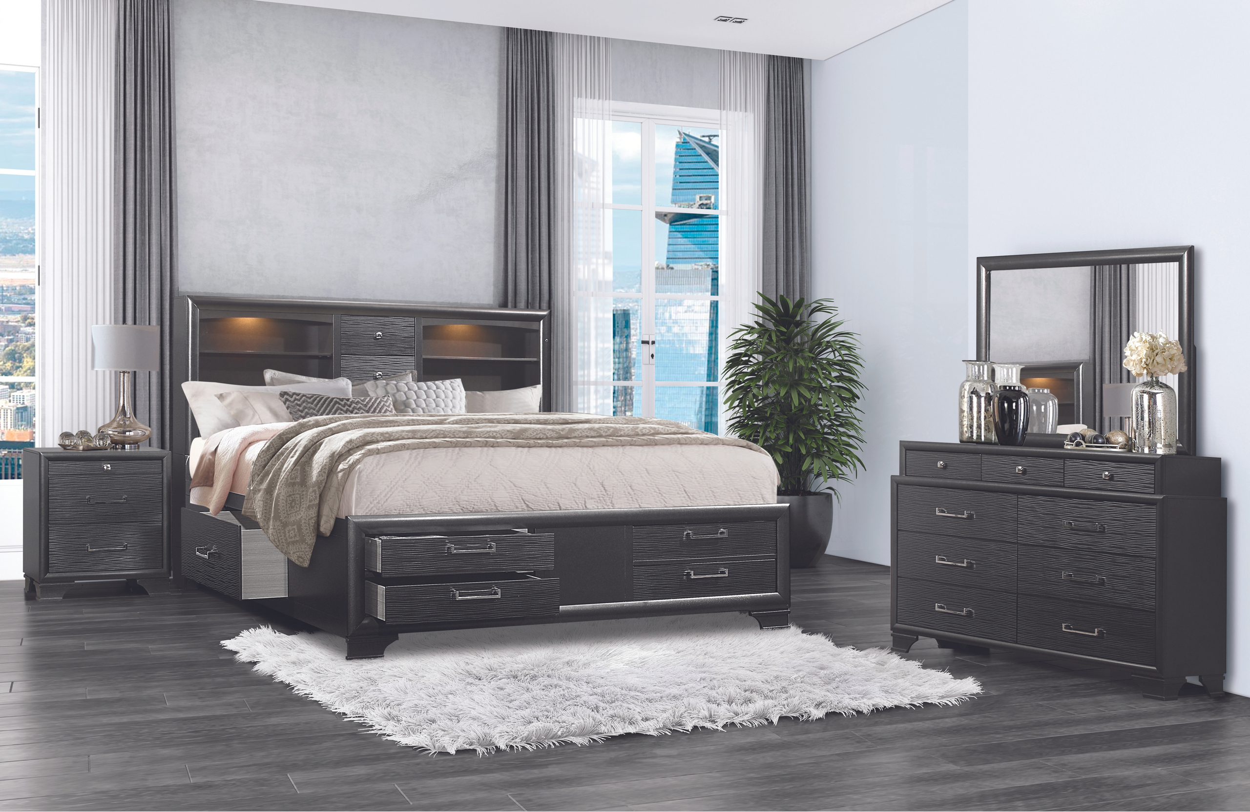 Jordyn - 5 Piece Bedroom Set